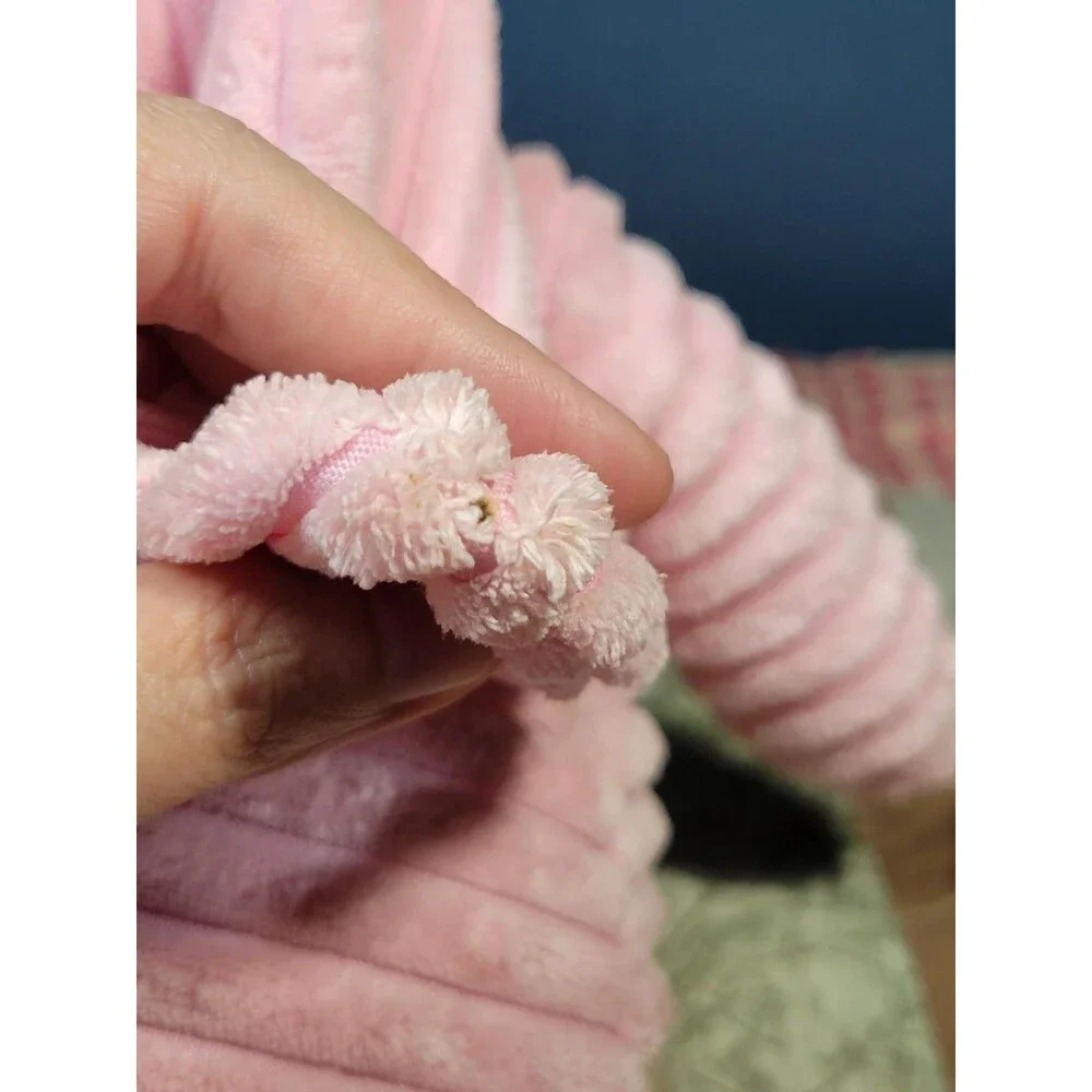 Jellycat Cordy Roy Pink Bunny Plush London Corduroy Soft Toy Ribbed 15 In RARE